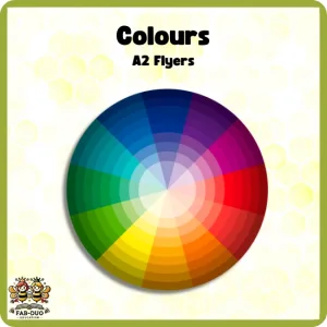 Flashcards Colours A2 Flyers
