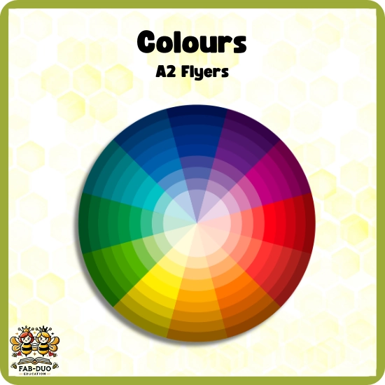 Flashcards Colours A2 Flyers