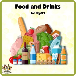 Flashcards Food and Drinks A2 Flyers