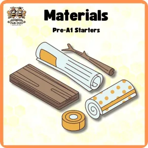 Materials - Pre-A1 Starters - Flashcards