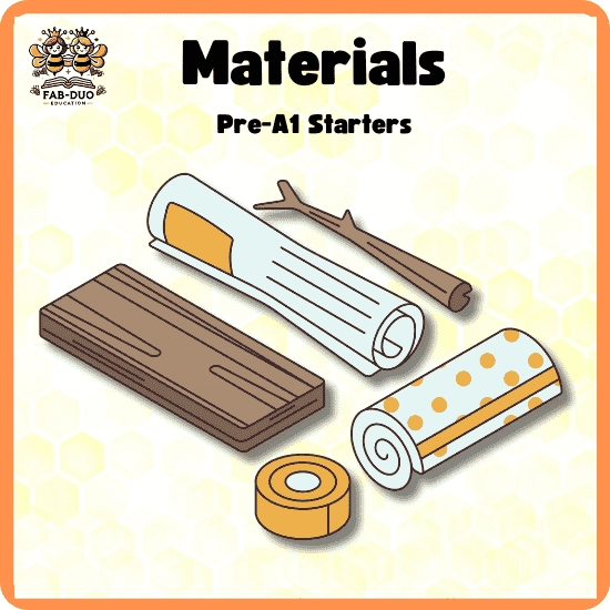 Materials - Pre-A1 Starters - Flashcards