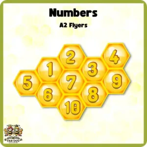 Flashcards Numbers A2 Flyers