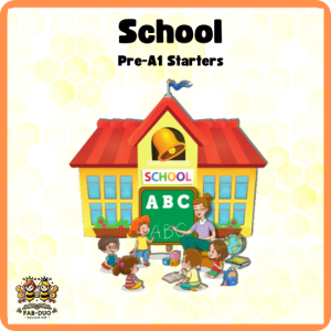 School - Pre-A1 Starters - Flashcards