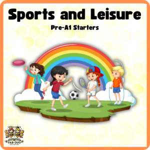 Sports and Leisure - Pre-A1 Starters - Flashcards