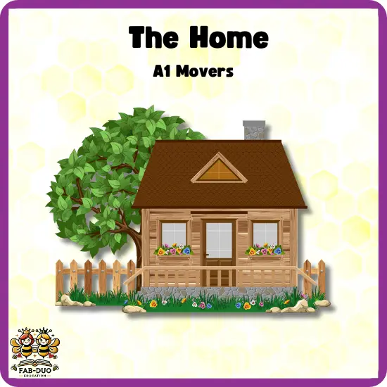 Flashcards The Home A1 Movers CEFR