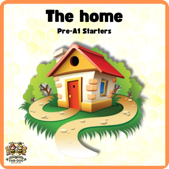 The Home - Pre-A1 Starters - Flashcards