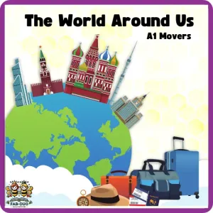 Flashcards The World Around Us A1 Movers CEFR