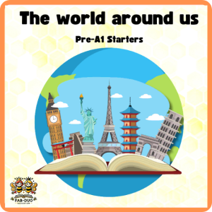The World Around Us - Pre-A1 Starters - Flashcards