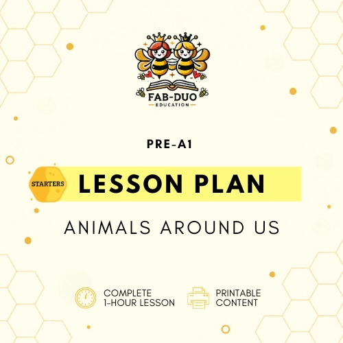 Lesson Plan Pre-A1 Starters Animals Around Us