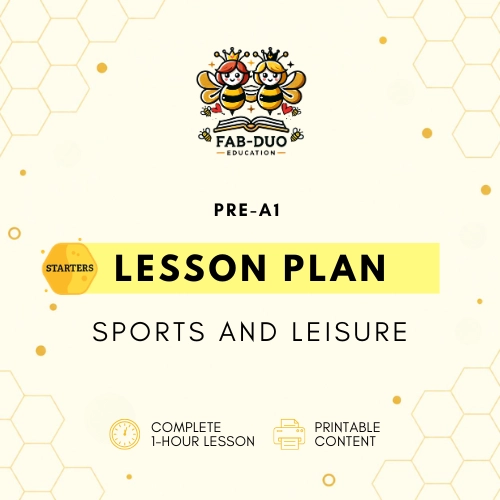Lesson Plan Pre-A1 Starters Sports and Leisure