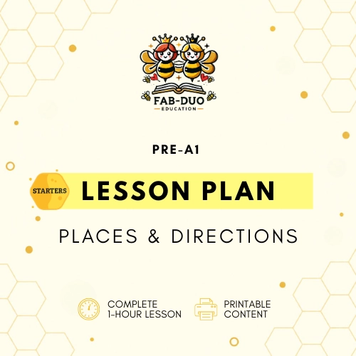 Lesson Plan Pre-A1 Starters Places and Directions