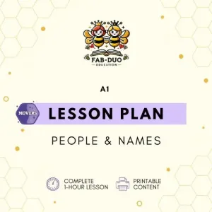 Lesson Plan Names and Introductions A1 Movers