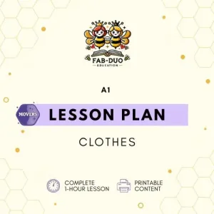 Lesson Plan A1 Movers Clothes