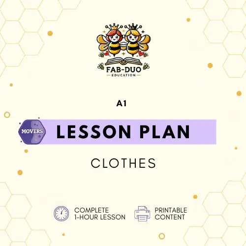 Lesson Plan A1 Movers Clothes