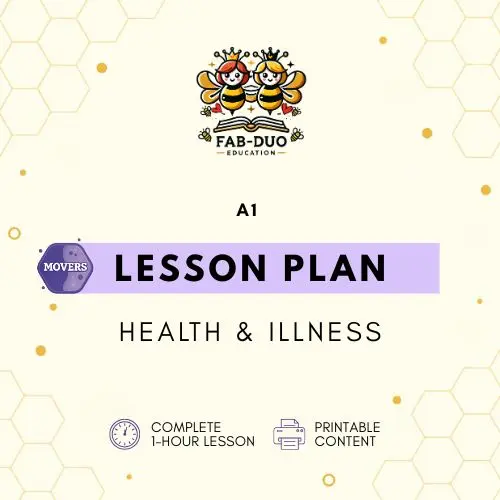 Lesson Plan Health and Illness A1 Movers