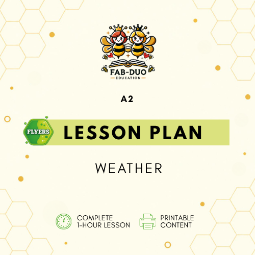 Lesson Plan Weather A2 Flyers